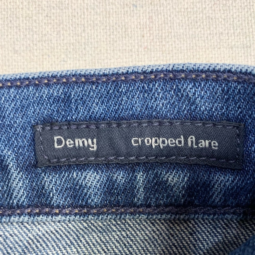 Citizens‎ of Humanity~Women’s Tangier Embroidered Demy Cropped Flare Jeans~Sz 27 - Picture 12 of 16